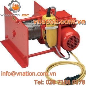 electric winch / pulling / compact / explosion-proof