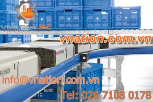 belt conveyor / high-capacity / flexible / horizontal