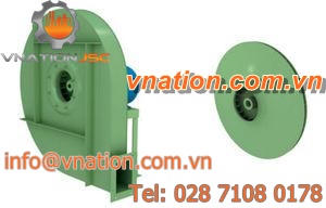 centrifugal fan / aspirating / with forward-curved blades / high-pressure