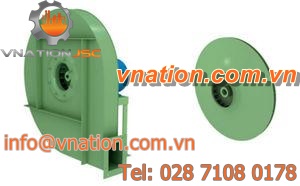 centrifugal fan / cooling / high-pressure / for chemical applications