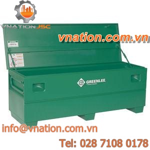 steel crate / tool storage