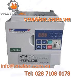 AC frequency inverter / three-phase / single-phase / digital display