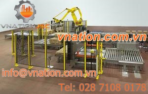 layer palletizer / for loads / carton / for the beverage industry