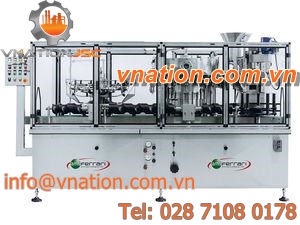 automated filling and capping machine / for carbonated drinks