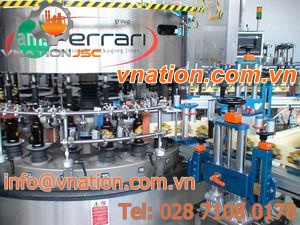 rotary labelling machine / linear / hot-melt glue / wrap-around