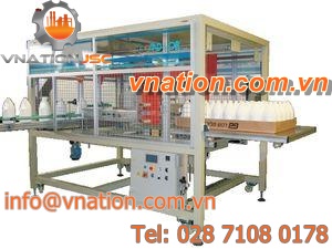 automatic tray packer sleeve wrapping machine