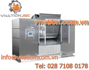 paddle mixer / batch / for the food industry / horizontal