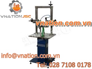 linear screw capping machine / semi-automatic / multi-container