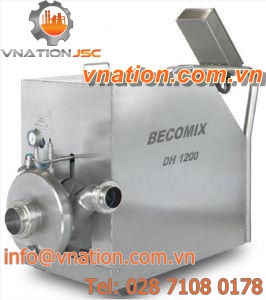 rotor-stator homogenizer / in-line / industrial