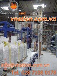 bag filler / automatic / for powders / for granulates