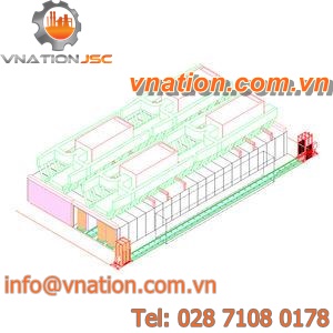 hot air drying system / for the food industry