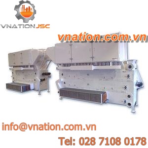 cooler dryer / fluidized bed / for the food industry / compact