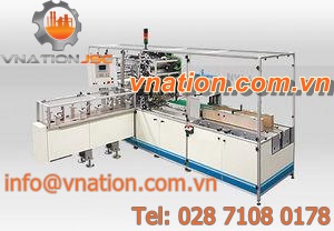 foil packaging machine / fabric / servo-driven / for the textile industry