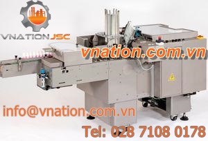 horizontal cartoner / automatic / for cosmetic products / for pharmaceutical applications