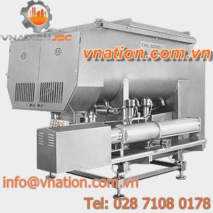 paddle mixer / batch / for the food industry / helical ribbon