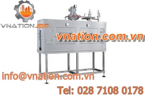 electric shrink tunnel / compact / for heat-shrink sleeves / for labels