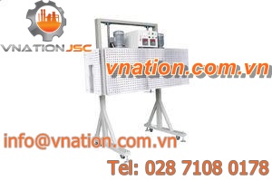 electric shrink tunnel / for heat-shrink sleeves / for labels