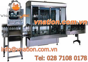 bottle filling machine / automatic / online / for liquids