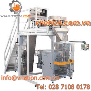 VFFS bagging machine / intermittent-motion / automatic / food