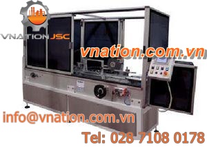 single-flap carton sealer / hot-melt glue
