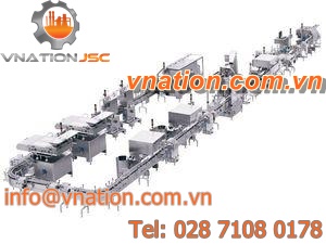 bottle packaging line / automatic / for the pharmaceutical industry