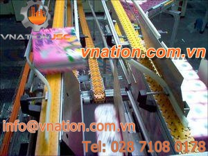 chain conveyor / gravity / transport