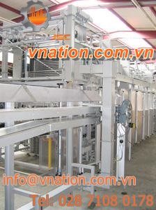 belt conveyor / accumulation / vertical / loading
