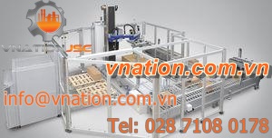 layer palletizer / for loads / automatic