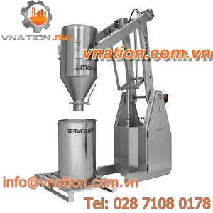 electric manipulator / with gripping tool / transport / for drums