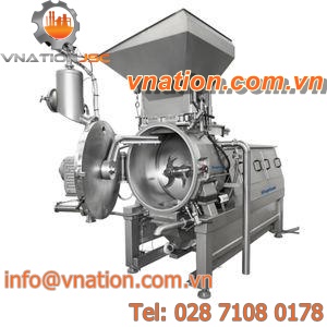 drum mixer / continuous / process / for powders