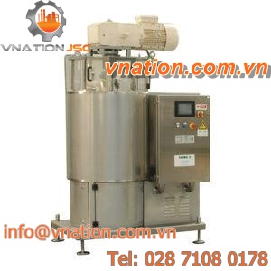 ball mill / for cocoa nibs / vertical / stainless steel