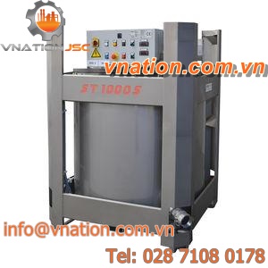 storage tank / washing / heating / with agitator