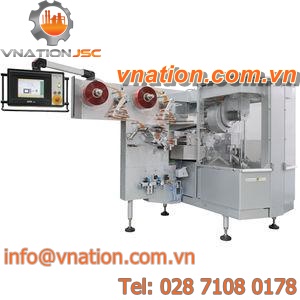 high-speed packaging machine / continuous-motion / for confectionery products / continuous-motion