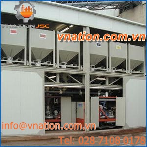 granulates mixing and metering unit / pneumatic