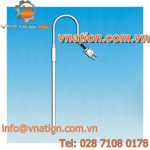 thermocouple temperature sensor / in metal housing / laboratory