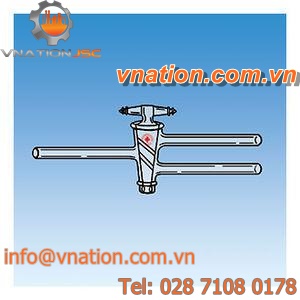 glass faucet / for laboratory glassware