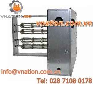 duct heater / for gas / convection