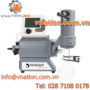 diaphragm vacuum pump / oil-free / three-stage / chemical-resistant