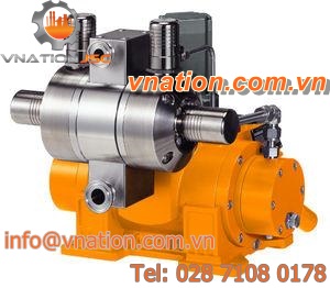 chemical pump / electric / for high-purity fluids / metering