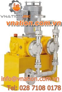 chemical pump / electric / for high viscosity fluid / metering