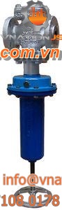 water pressure regulator / spring / single-stage / compact