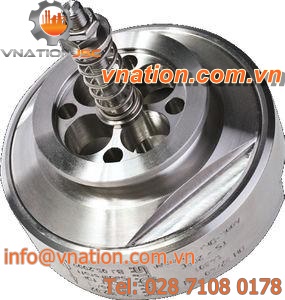 low-pressure relief valve / vacuum / stainless steel / flange
