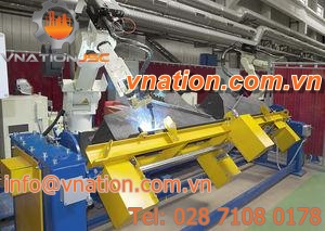 robotic welding cell / MIG-MAG welding / for production