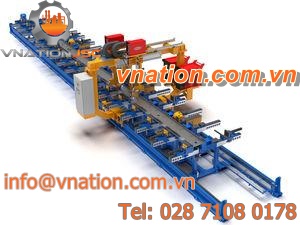 automatic assembly line / for welding / multipurpose / girder