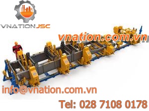semitrailer chassis assembly bench / modular / multipurpose