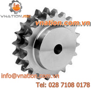 straight-toothed sprocket wheel / anti-backlash