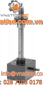 worm screw jack / rotating screw / safety nut