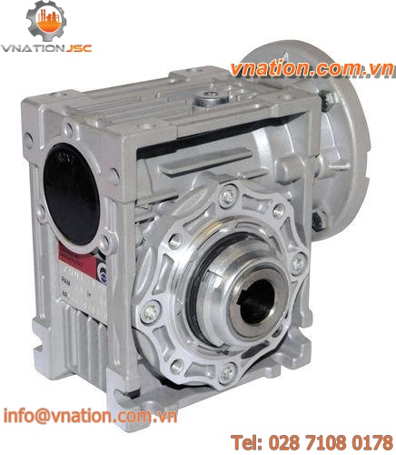 worm gear reducer / with integrated torque limiter