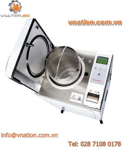 laboratory autoclave / top-loading / vertical