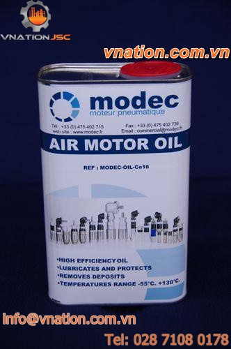 lubricating oil / synthetic / for pneumatic motor